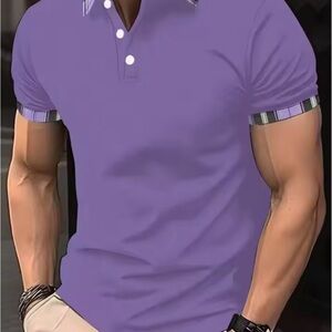 Men's Purple Polo Shirt